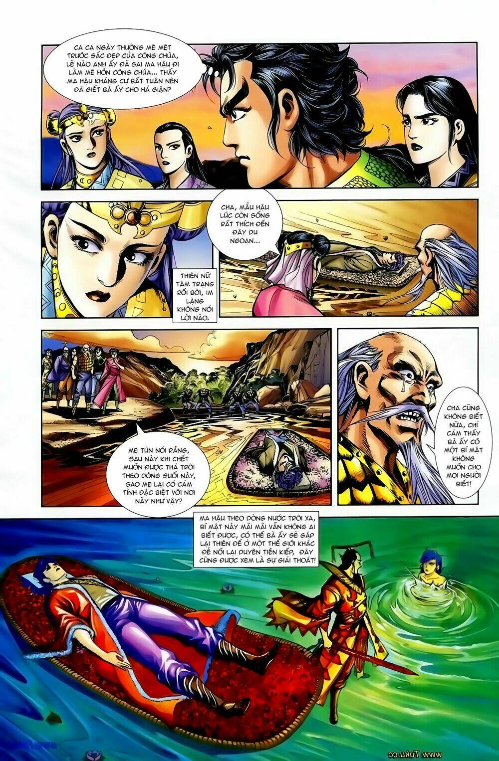 thiên tử truyền kỳ 1 - cơ phát khai chu bản chapter 122 12