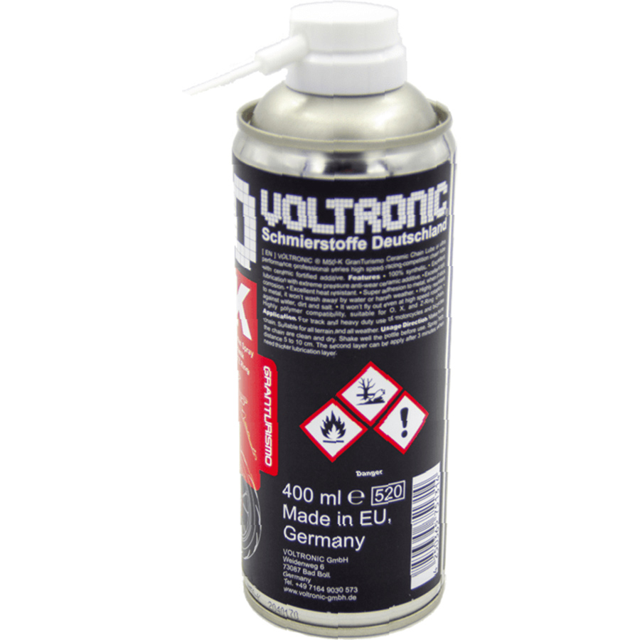 Xịt Dưỡng Sên Voltronic M50-K Ceramic Chain Lube (400ml)