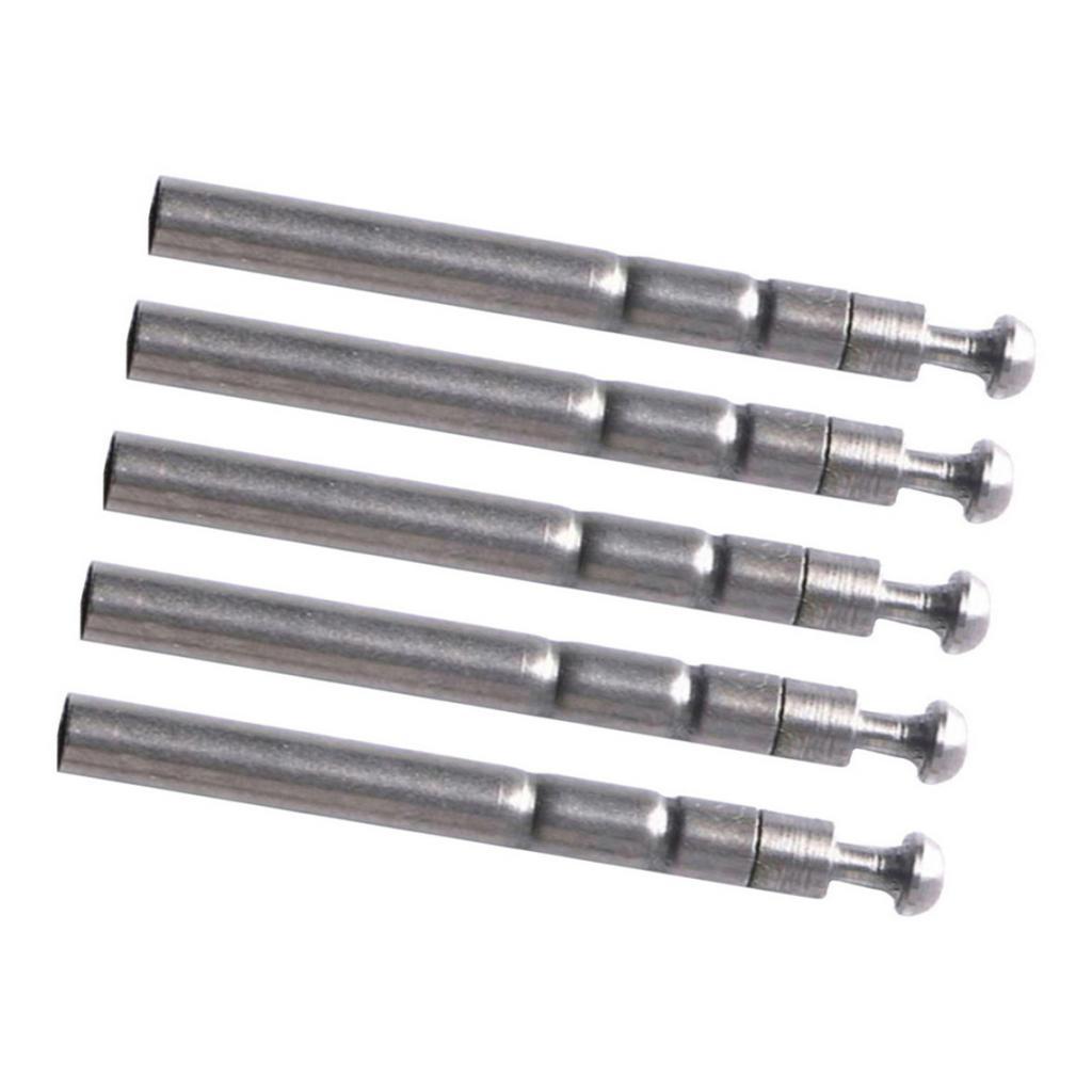 5pcs Stainless Steel Rod Tip Top Swivel Rotating  Inner Diameter 0.7mm