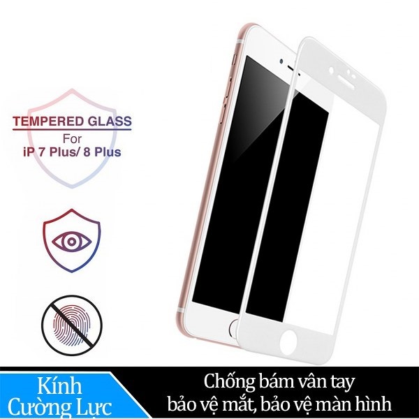 Miếng dán kính cường lực cho iPhone 7 Plus / 8 Plus