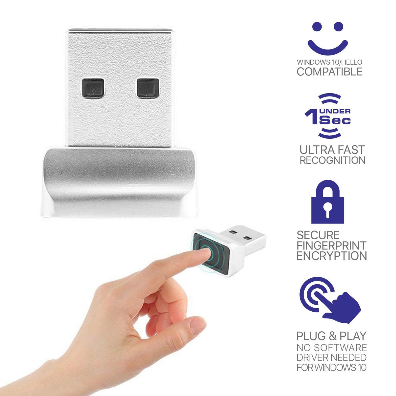 USB Fingerprint Reader Identification Sign- Speedy Matching