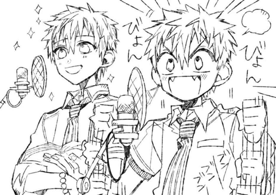 những mẫu truyện nhỏ của hanako do fan vẽ chapter 17 10