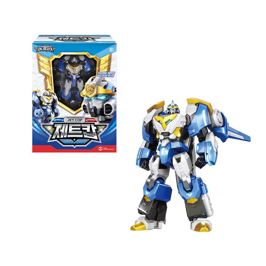 Đồ Chơi Robot Siêu Cảnh Sát Bầu Trời Jet Cop Phong Năng Miniforce 505005