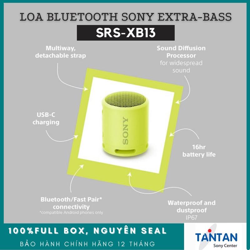 Loa BLUETOOTH EXTRA-BASS Sony SRS-XB13 | Hàng chính hãng