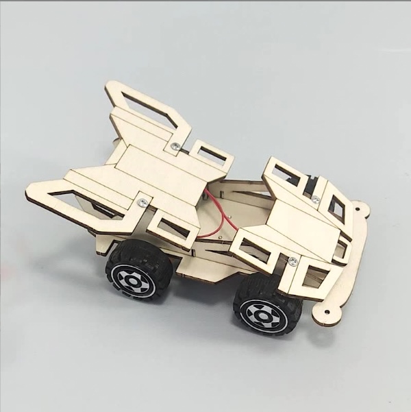 Mô hình siêu xe lắp ráp DIY WOOD STEAM -  SUPER CAR