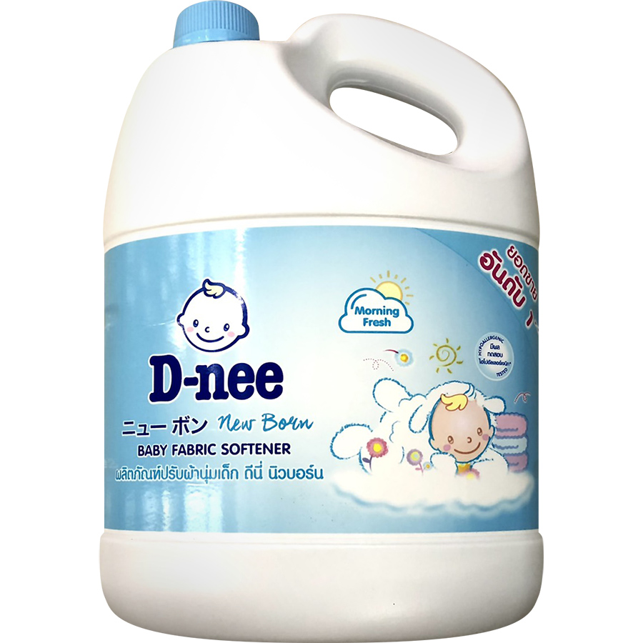 Nước Xả Quần Áo Cho Bé D-nee - Chai 3000ml (Xanh)