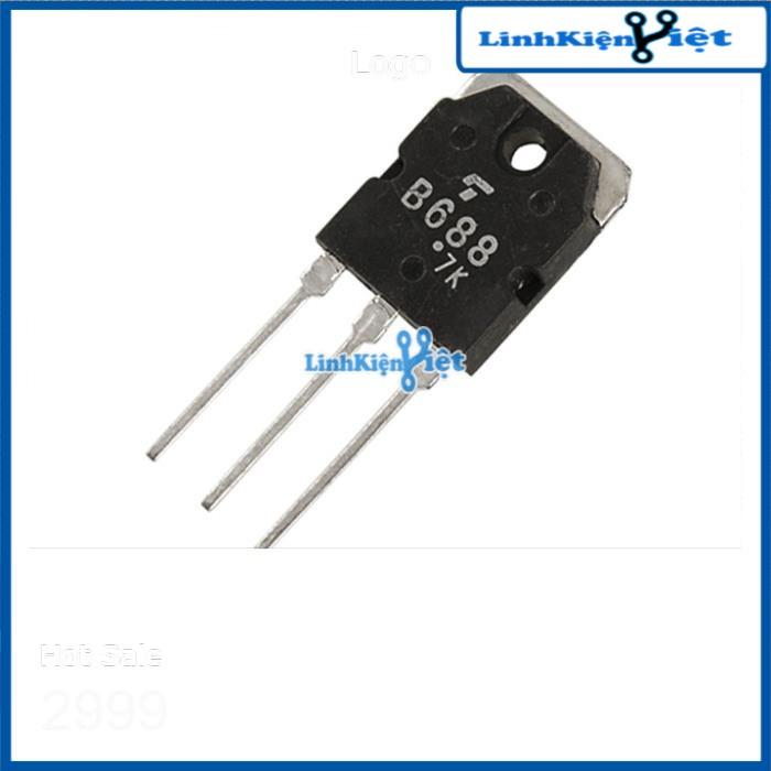 Sò Công Suất Transistor B688 TO-247 120V 8A PNP - Hàng Mới