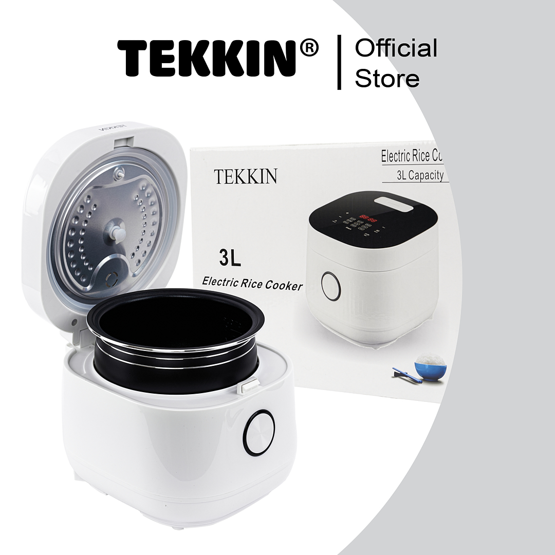 Nồi Cơm Điện Tử Thông Minh TEKKIN TI-987 1.2L Bảng Điều Khiển Cảm Ứng 10 Chế Độ Nấu - Hàng chính hãng