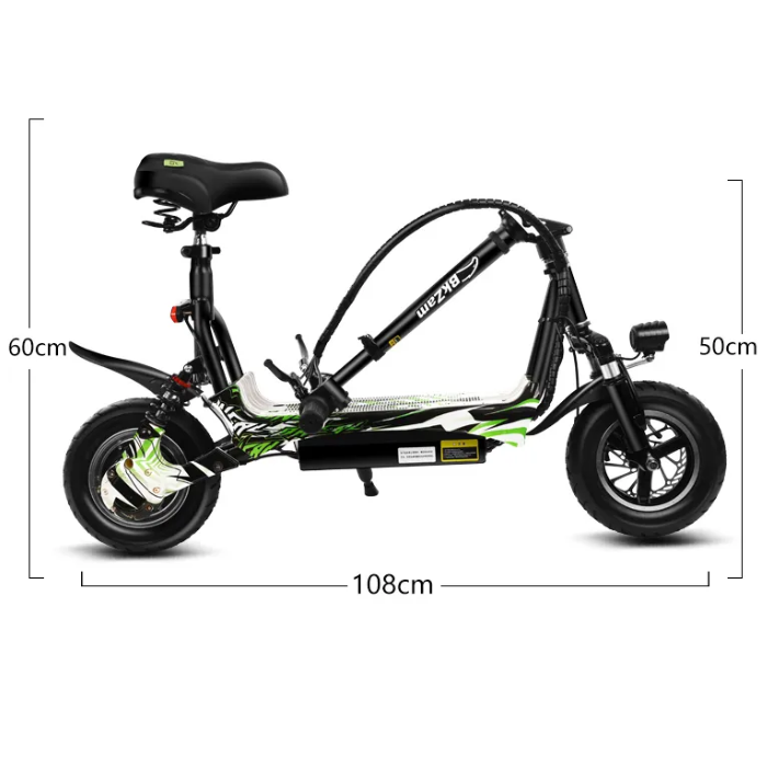 Xe Điện Mini Gấp Gọn scooter cho trẻ em học sinh cấp 2 chiều cao có thể điều chỉnh được phù hợp từ 5 tuổi trở lên, Pin litium panasonic 36V 10Ah xe chay tối đa 30-35km/h quãng đường đi được 20-25km/lầm sạc