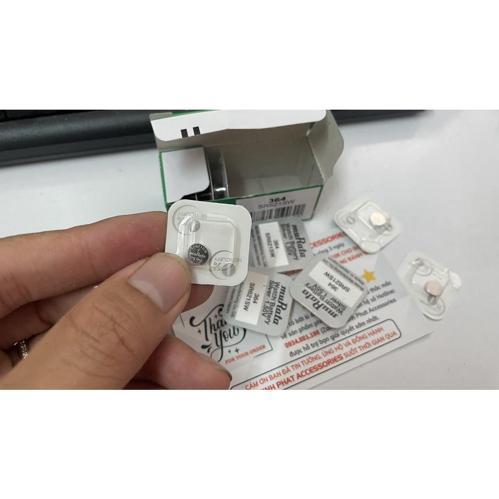 Pin Murata Nhật Bản 364 dành cho đồng hồ đeo tay 1.55V