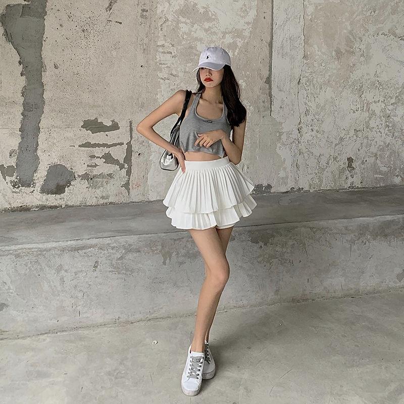Chân váy tầng thời trang nữ 4 tầng nhún cao cấp CV247 mầu đen Xiao shop  deal hot xiao shop  Lazadavn