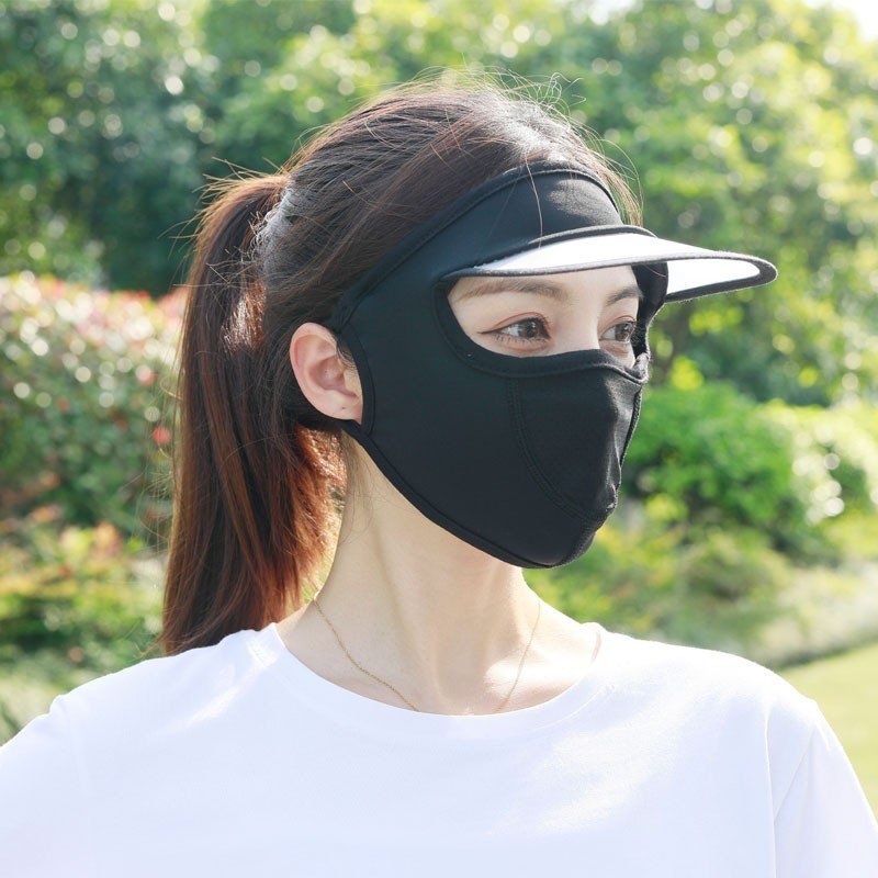 Khẩu trang ninja che kín mặt chống nắng chạy xe nam nữ T2