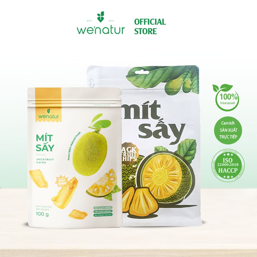 [Ngon giòn] Combo "Mít sấy" Nhà we'natur