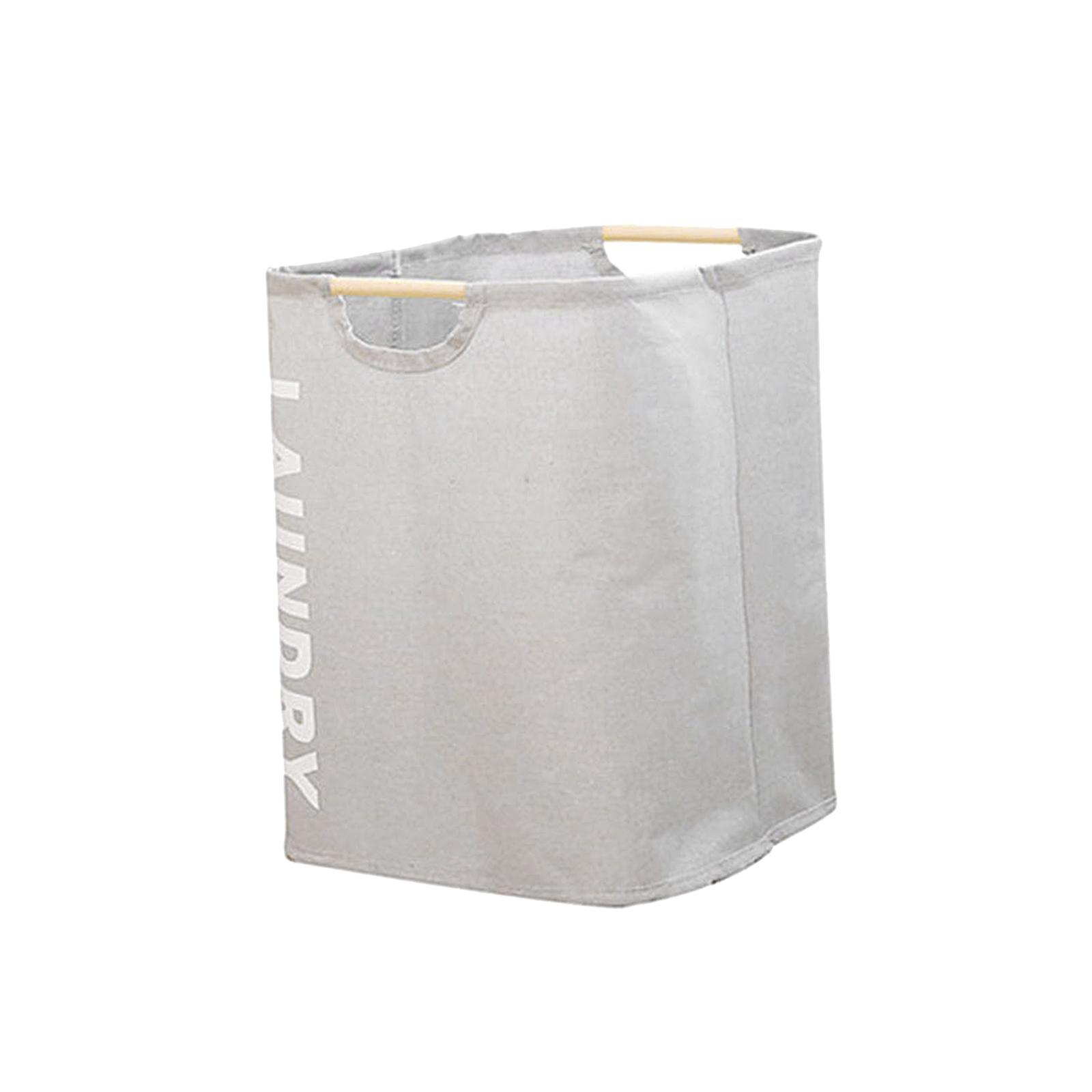 Tall Collapsible Laundry Hamper Laundry Basket Organizer ,Toy Clothes Storage Basket, Handle Foldable Clothing Basket for Bedroom Laundry Room