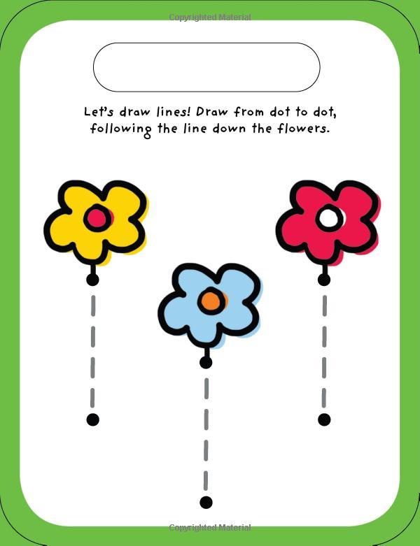 Dot to Dot for Tiny Tots Wipe Clean Activity Book