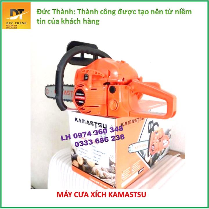 Máy cưa xích chạy xăng KAMASTSU 68CC Siêu khỏe