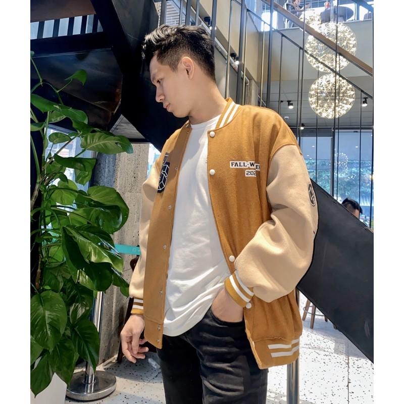 Áo Khoác BOMBER nỉ tăm nhung ( Hình thật của Shop 100% chất xịn dày form rộng chuẩn xịn giá Rẻ Cực )