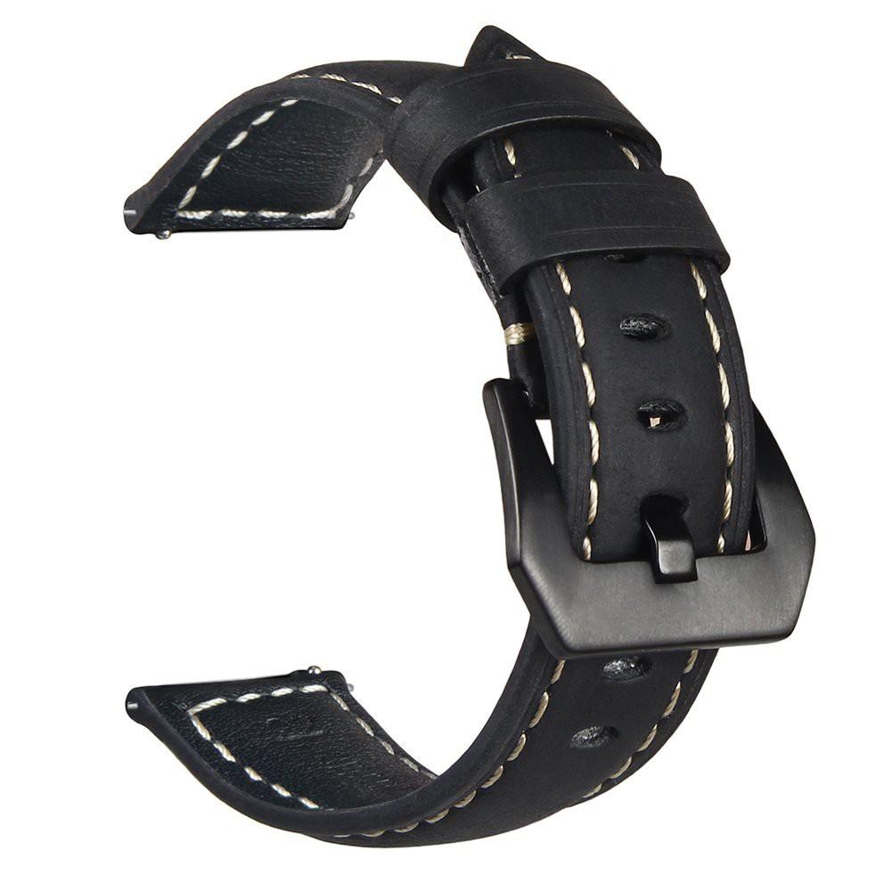 Crazy Horse Genuine Leather Strap Band for Huami Amazfit Stratos Sports Watch 2 2S 3
