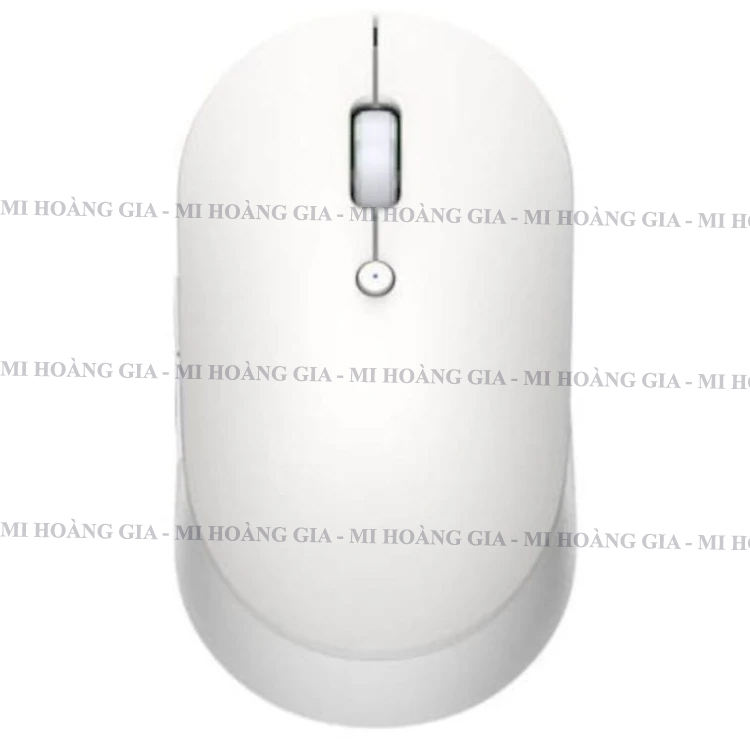 Chuột Không Dây Xiaomi Mi Dual Mode Wireless Mouse Silent Edition - Màu trắng - Hàng Chính Hãng