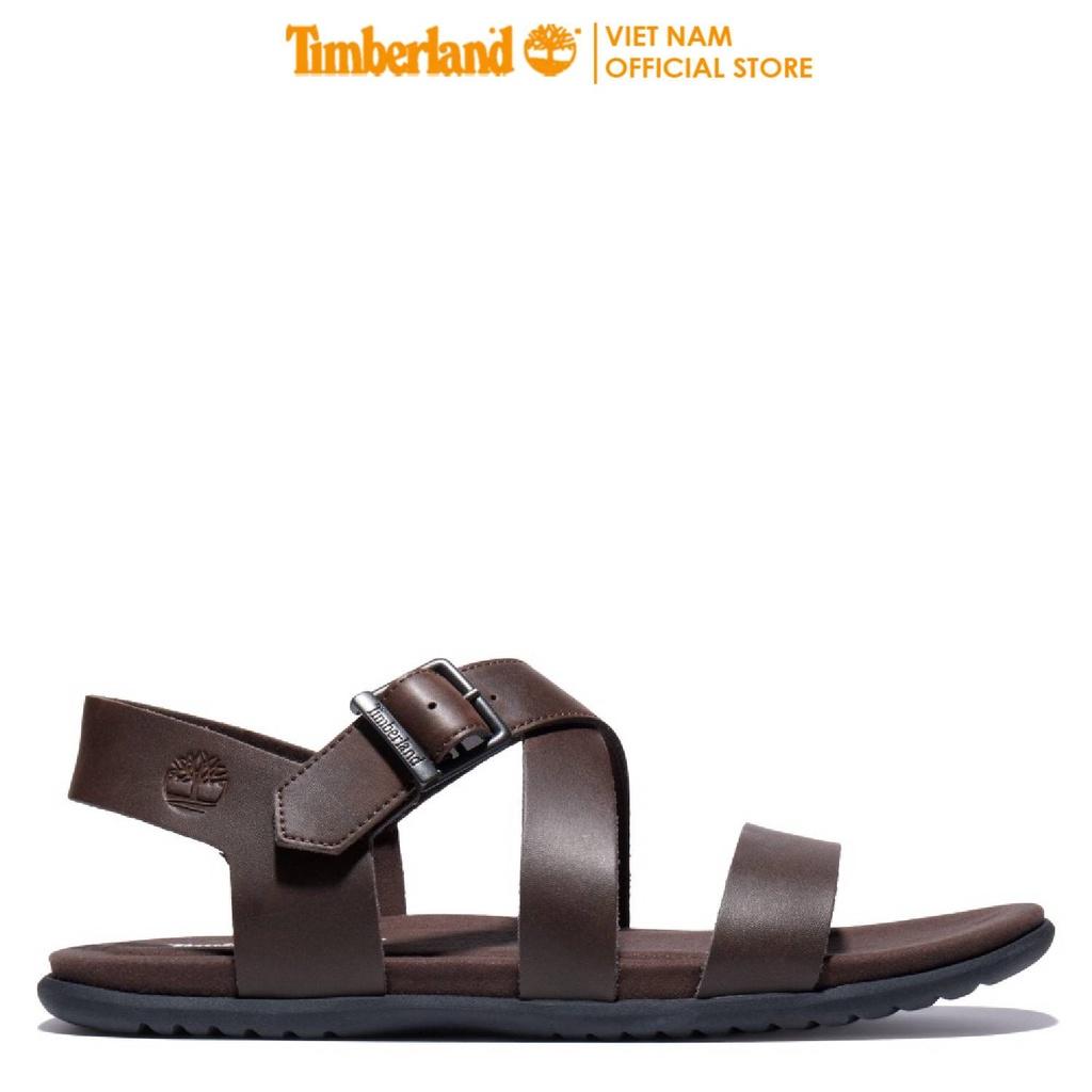 Giày Sandal Nam Timberland Kesler Cove Backstrap Dark Brown TB0A42H9