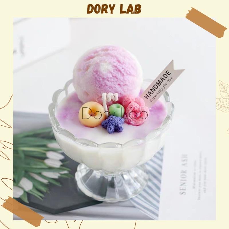 Nến Thơm Ly Kem Kẹo Ngọt Pastel Handmade, Quà Tặng Ý Nghĩa - Dory Lab