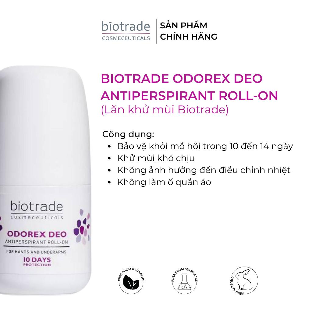 Lăn Khử Mùi Biotrade Odorex Deo Antiperspirant Roll On 40ml