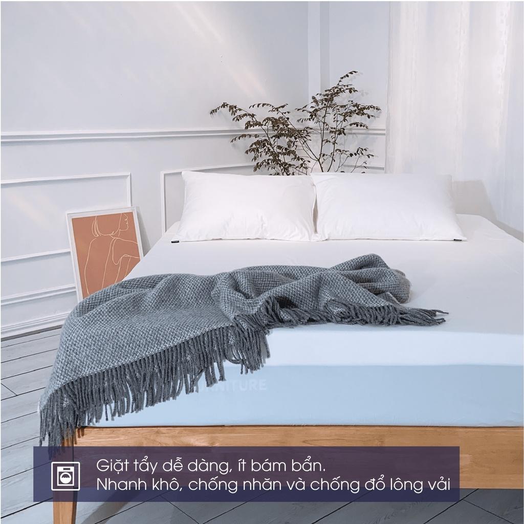 Bộ chăn ga Cotton Changmi Bedding chống nhăn, chống đổ lông - 4 món