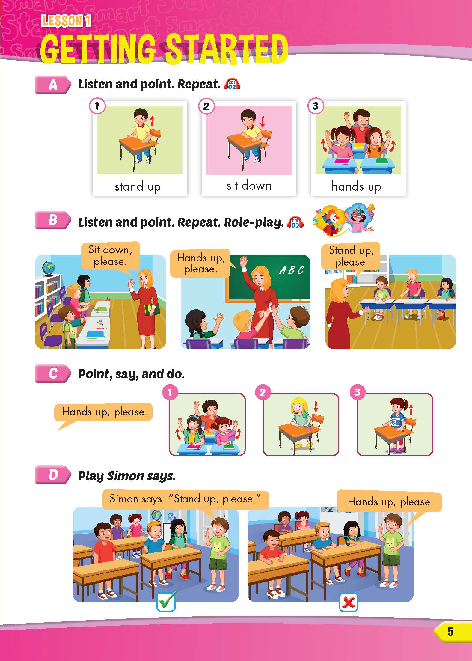 Tiếng Anh 3 i-Learn Smart Start Student's Book (Sách học sinh)