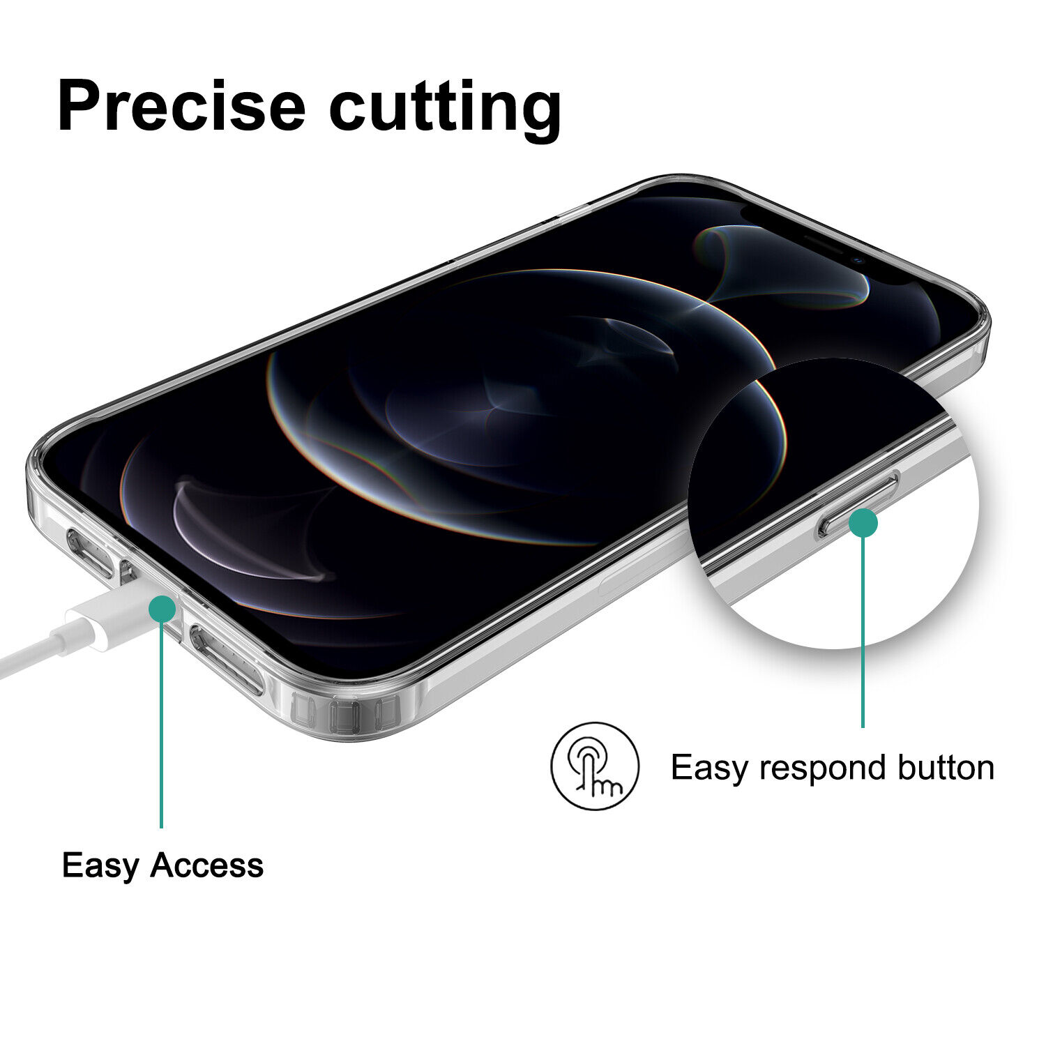 Ốp lưng dành cho iPhone 12 / 12 Pro / 12 Pro Max chống sốc trong suốt siêu mỏng 0.88mm hiệu X-Level Sparkling Series độ trong tuyệt đối, chống trầy xước, chống ố vàng, tản nhiệt tốt - hàng nhập khẩu