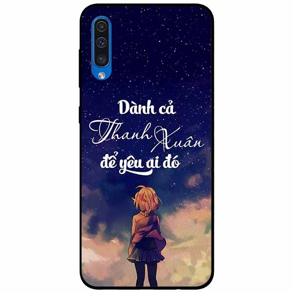 Ốp lưng in cho Samsung A50s Mẫu Dành Cả Thanh Xuân Girl