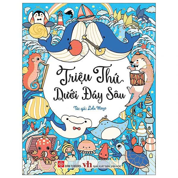 Sách Tô Màu Thiếu Nhi - Một Triệu Chú Gấu - Triệu Thứ Dưới Đáy Sâu - Nhiều Chủ Đề