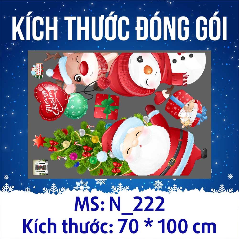 DECAL TRANG TRÍ GIÁNG SINH 2023 COMBO SỐ 57