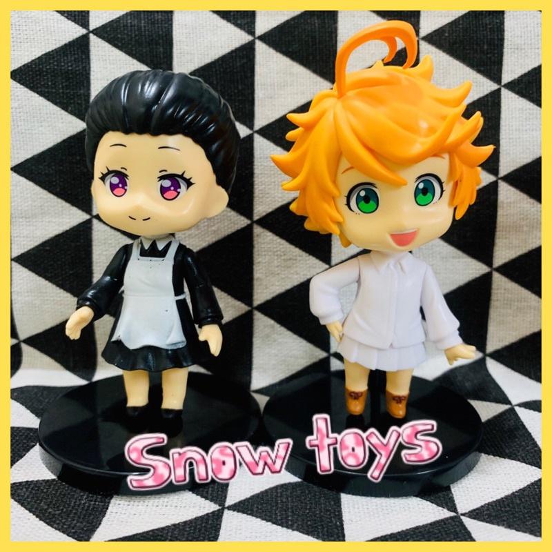 Mô hình Miền Đất Hứa - The Promised Neverland - 4 Mô hình nhân vật chính Emma Norman Ray Isabella