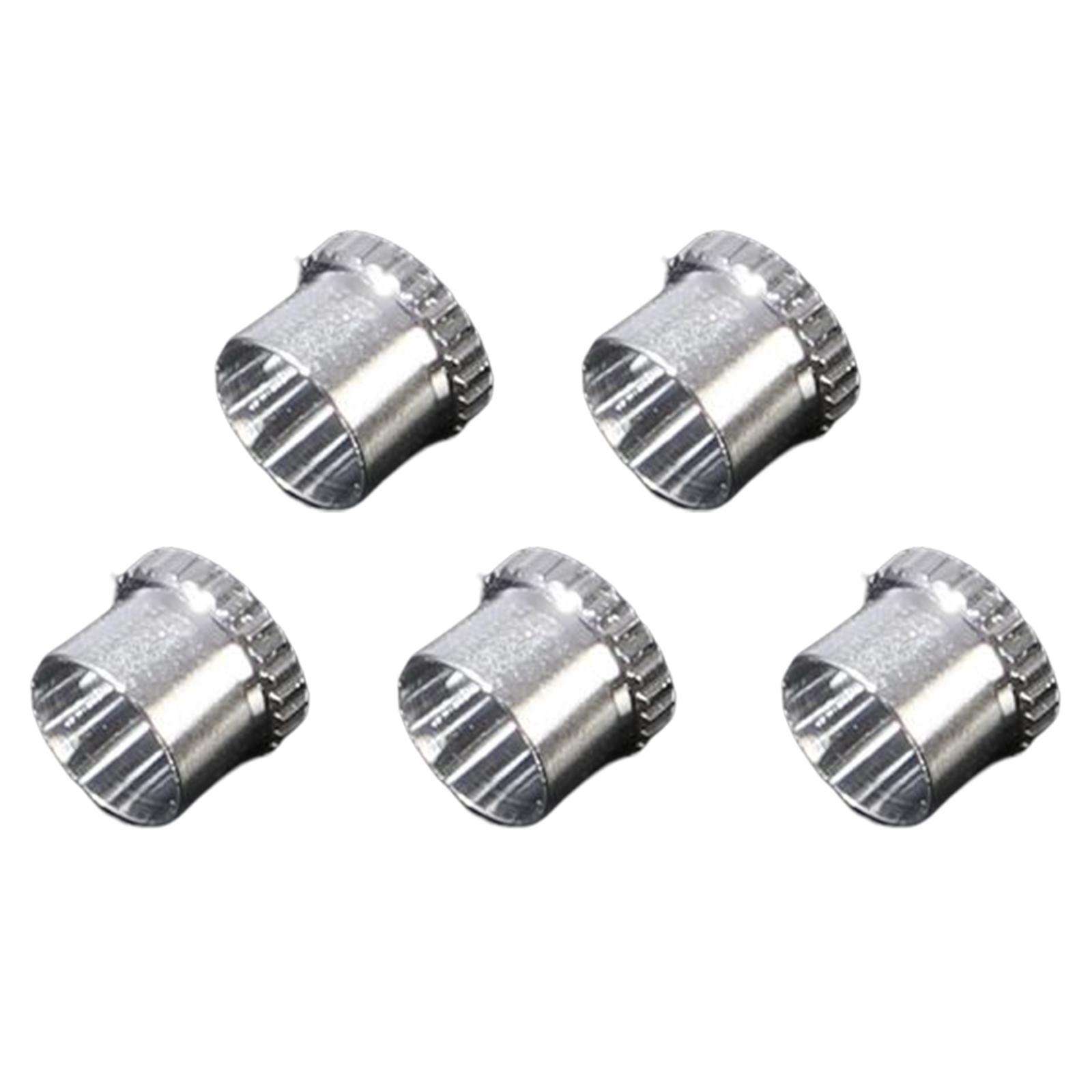 5Pcs Spray Tips Cover Nozzle Caps Durable Airbrush Caps Dust Cap for Painting Airbrush Sprayer Makeup Nail art cakes decorating