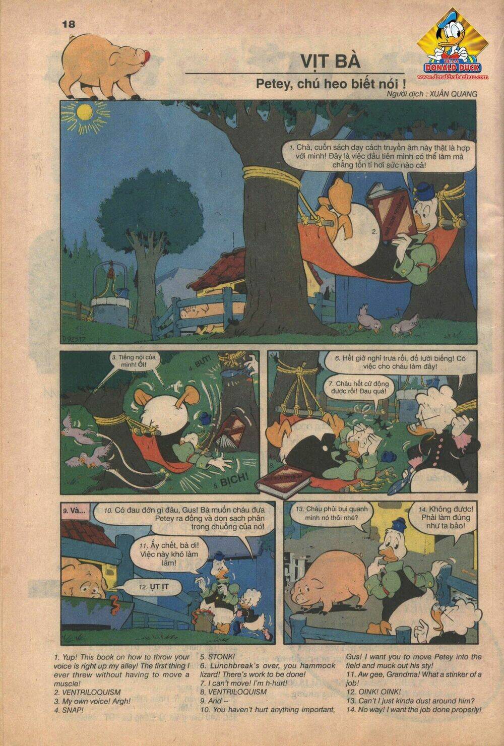 donald và bạn hữu chapter 5 18