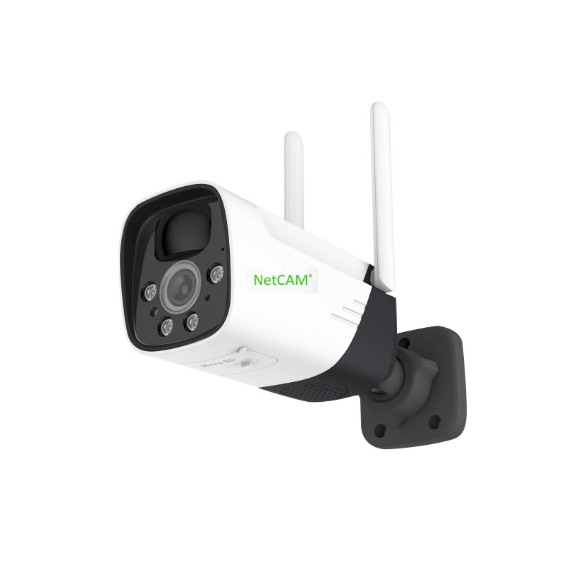 Camera WiFi Năng Lượng Mặt Trời NetCAM SL140, Góc Quan Sát 160º, Độ phân giải 3.0MP - Hàng Chính Hãng