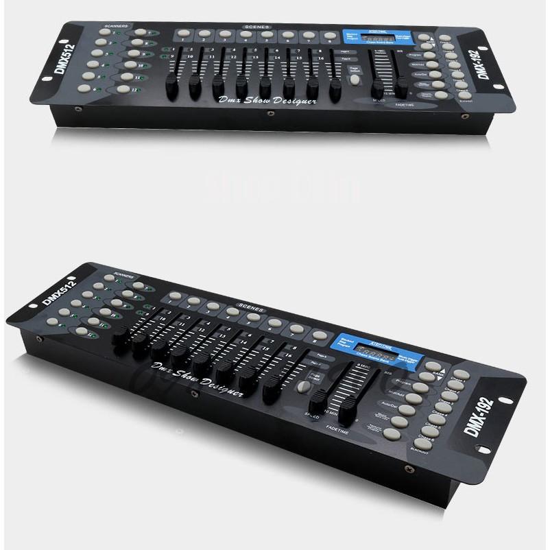 BÀN ĐIỀU KHIỂN ĐÈN SÂN KHẤU DMX 192 MIXER ĐIỀU KHIỂN ÁNH SÁNG