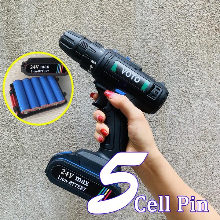 Khoan Pin 24V loại siêu khỏe 2 Pin