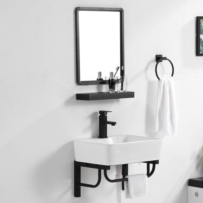 Bộ chậu lavabo treo tường đa năng