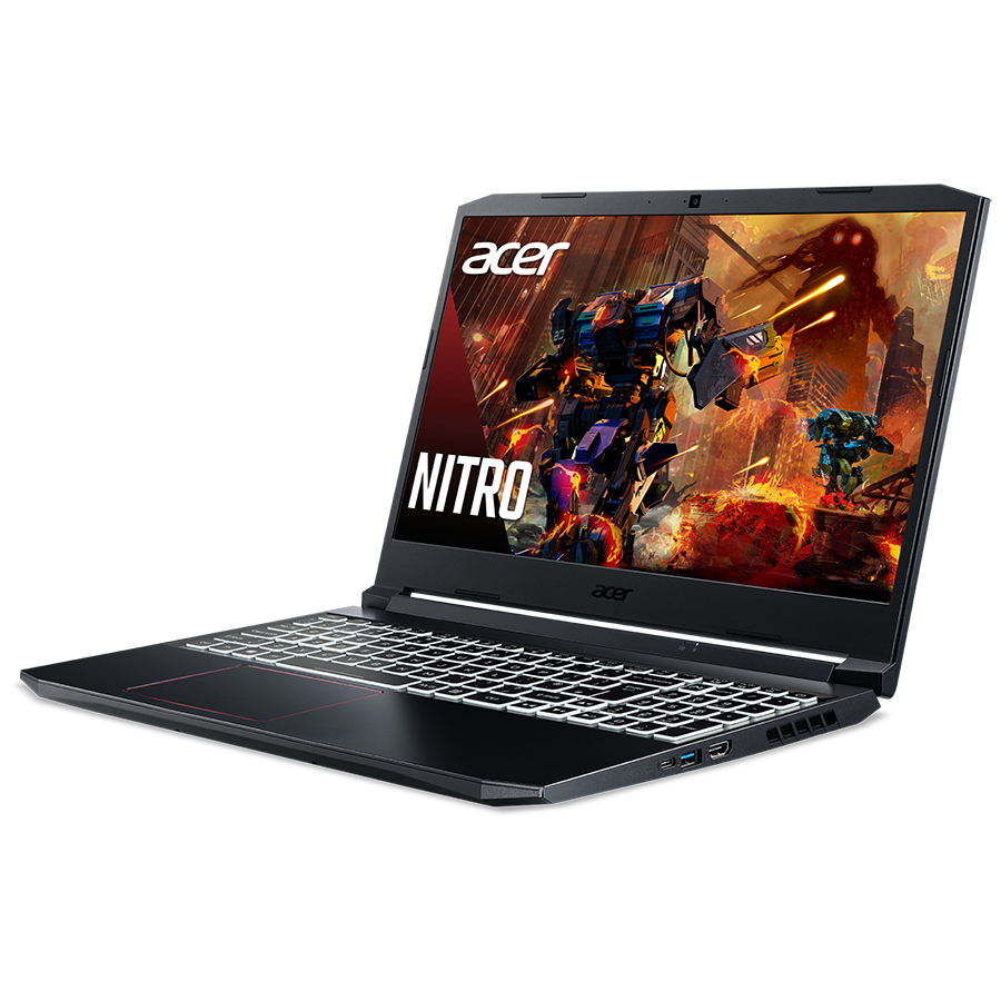 Laptop Acer Gaming Nitro 5 AN515-55-73VQ NH.Q7RSV.001 (Core i7-10750H/ 8GB/ 512GB SSD/ GTX1650 4G DDR6/ 15.6 FHD/ Win 10) - Hàng Chính Hãng