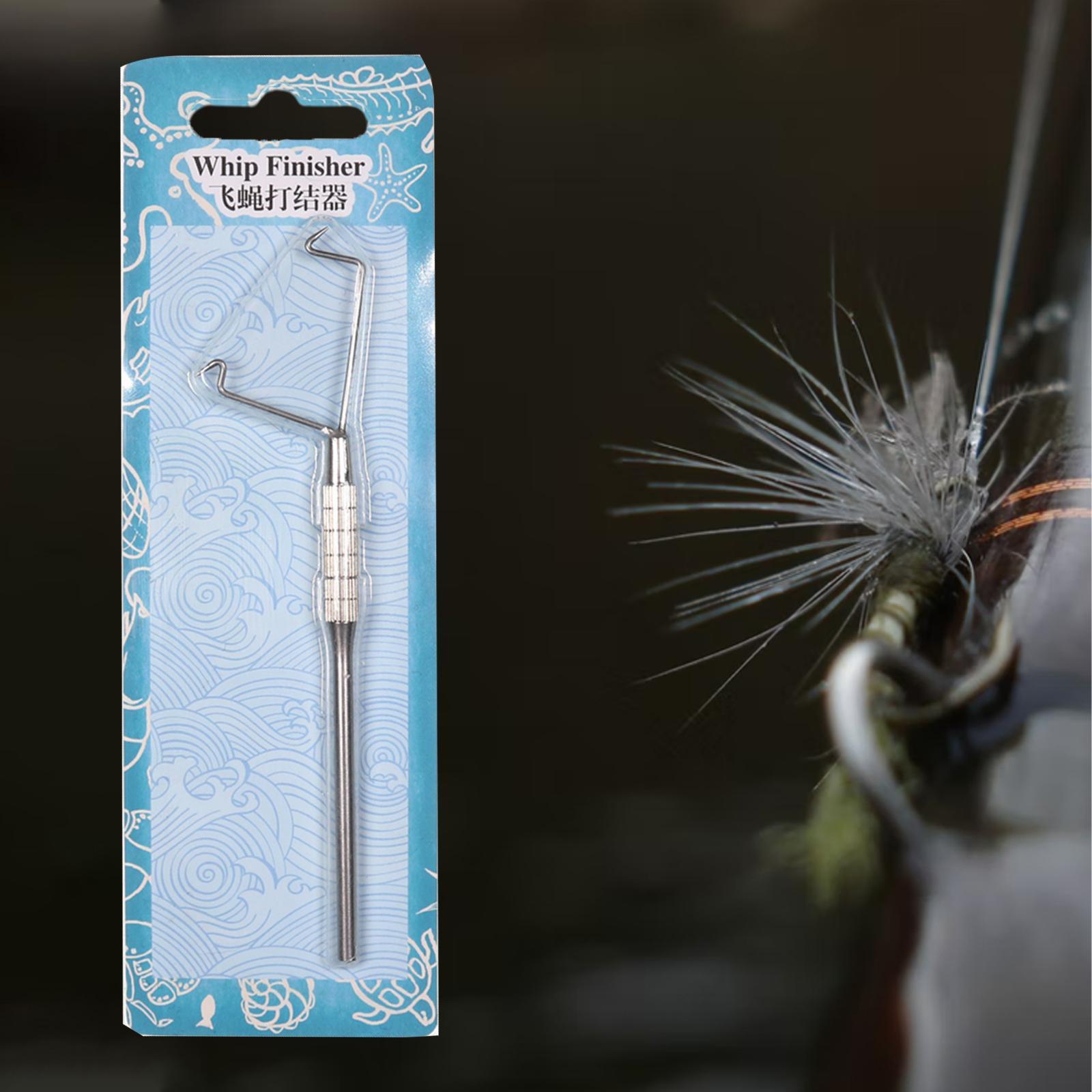 Fly Tying Finisher Device Stainless Steel Fishing Knot Tool Accessories