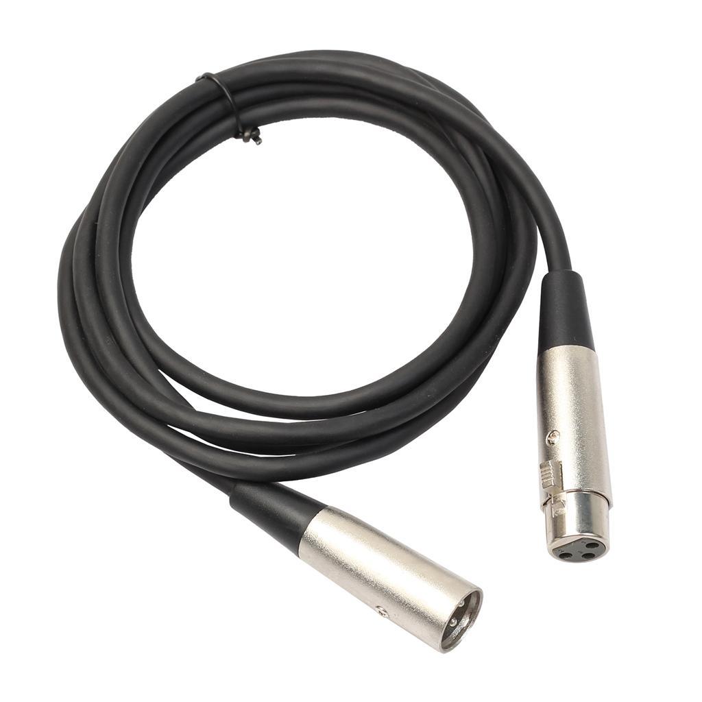 XLR Male To Female Microphone Cable  - 6 Feet