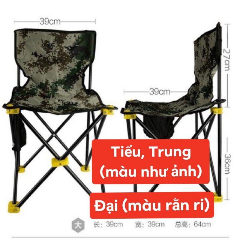 Ghế Câu Cá Rằn Ri Xếp Gọn Tiện Lợi