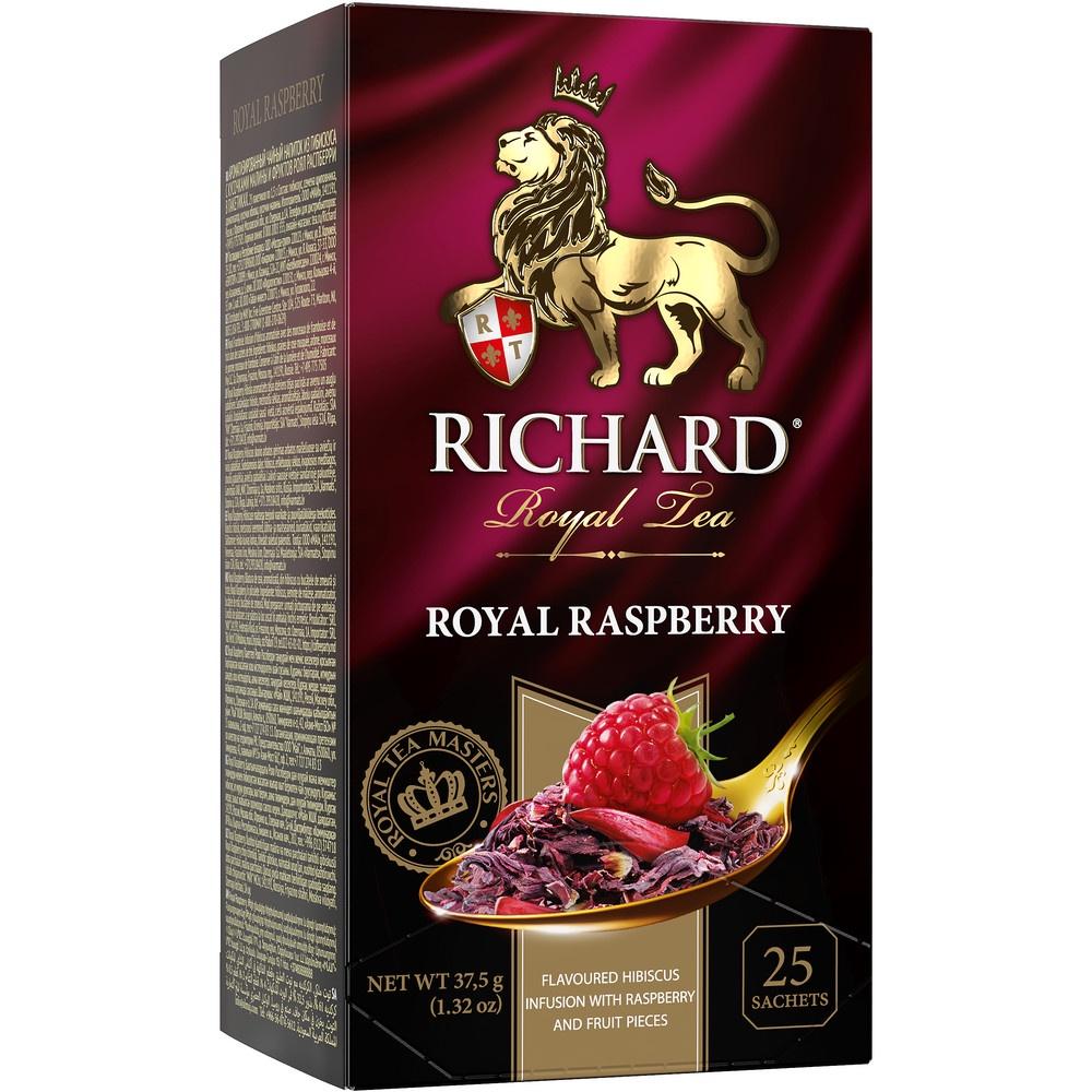 Trà Thảo Mộc Trái Cây Túi Lọc Thượng Hạng Hiệu Richard Hương Mâm Xôi - Tea Richard Royal Raspberry