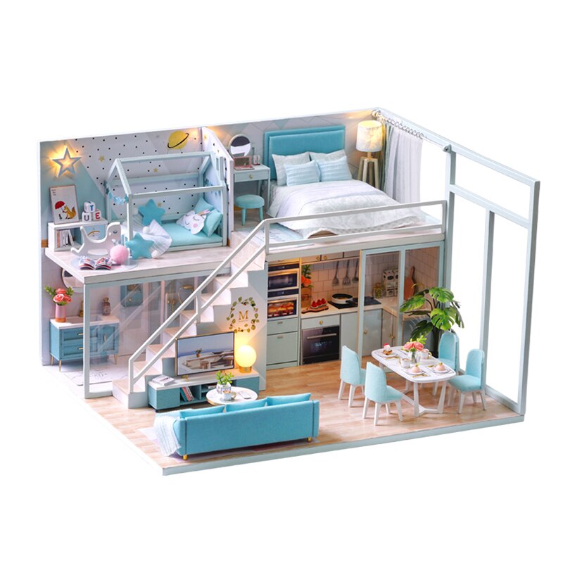 Mô Hình Lắp Ráp Nhà Búp Bê DIY - Poetic Life L028