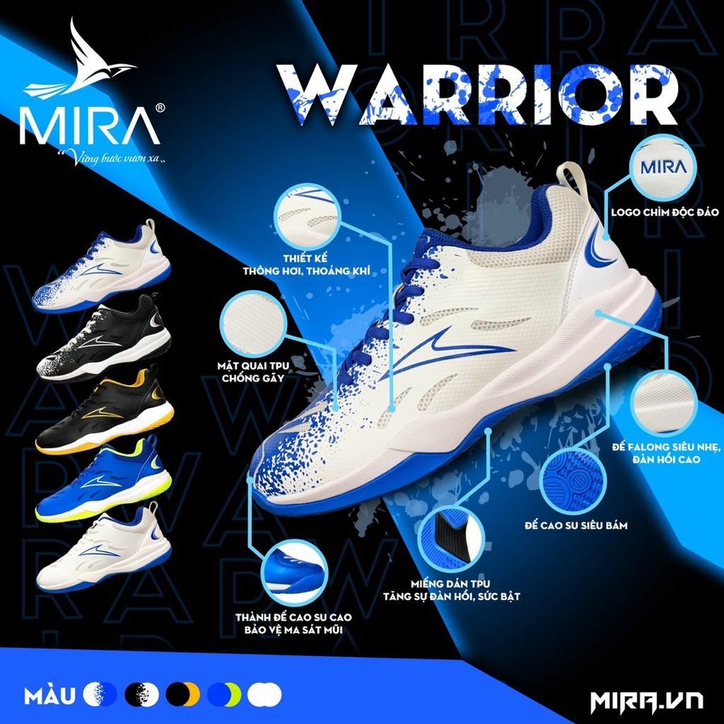 Giày thể thao, Giày cầu lông chất lượng cao bền đẹp Mira Warrior - Dungcusport