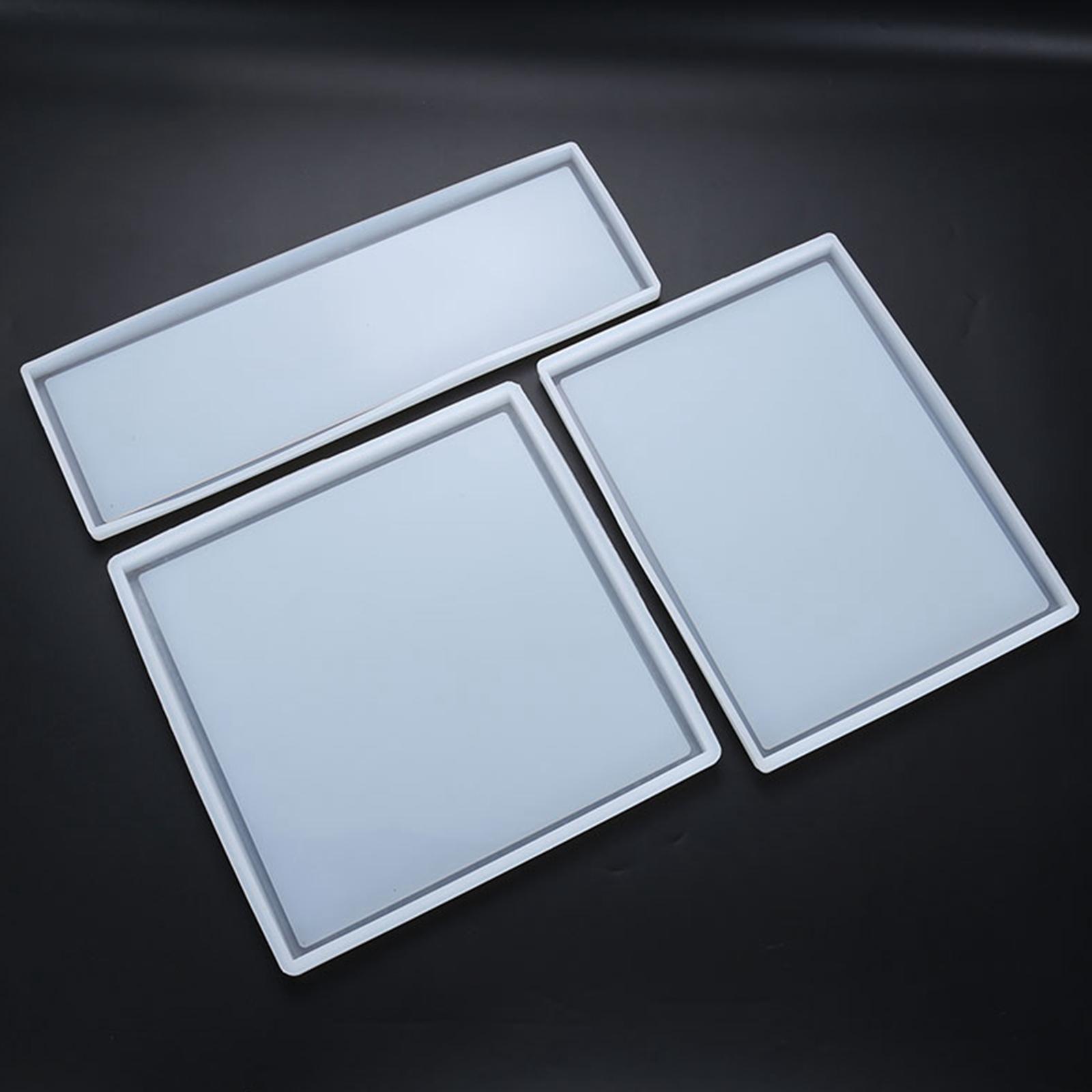 Silicone Tray Molds,Rectangle Rolling Tray Molds,Large Tray Molds for Epoxy Resin,Resin Serving Tray Molds,DIY Jewelry Holder,Home Decoration