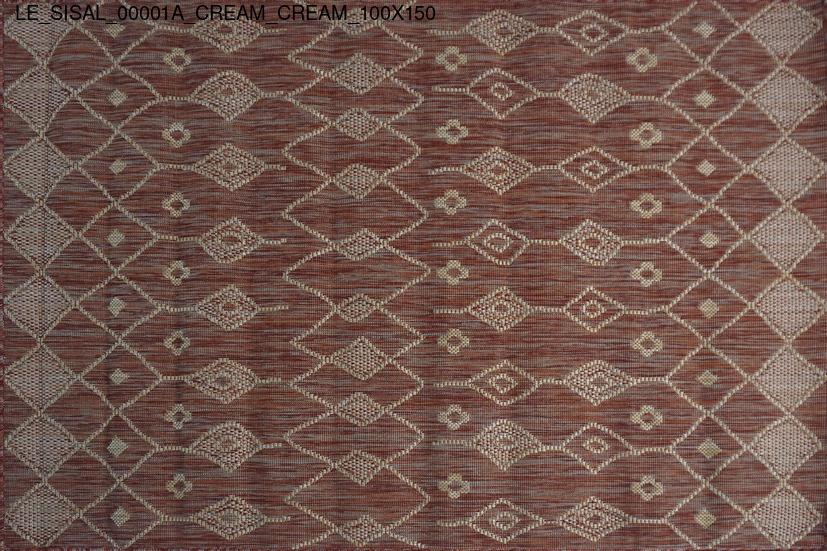 Thảm Sợi Ngắn le_sisal_00001a_cream_cream_100x150