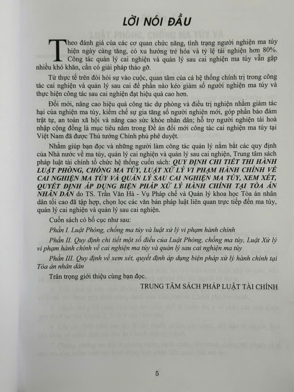 Sách Quy Định Chi Tiết Thi Hành Luật Phòng Chống Ma Tuý – Luật Xử Lý Vi Phạm Hành Chính về Cai Nghiện Ma Tuý - V2436A