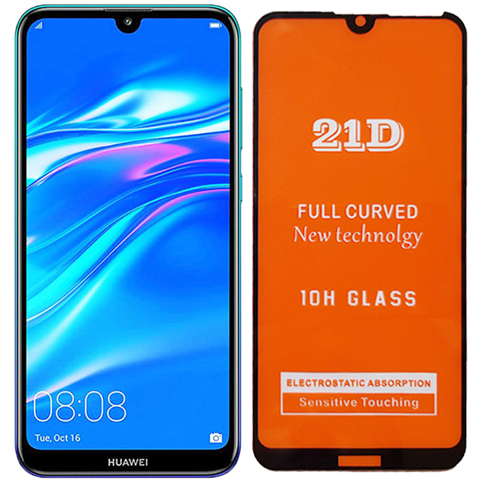 Kính Cường Lực 21D cho HUAWEI Y7 PRO 2019 Full Keo Màn Hình 21D SIÊU BỀN, SIÊU CỨNG, ÔM SÁT MÁY WGW CHÍNH HÃNG